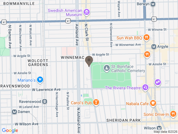 Map showing location of Inclusive Funeral Care LLC