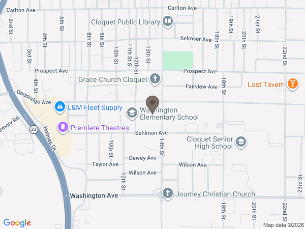 Map showing location of Atkins-Northland Funeral Home