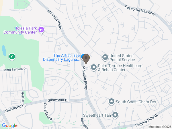 Map showing location of McCormick & Sons Mortuary