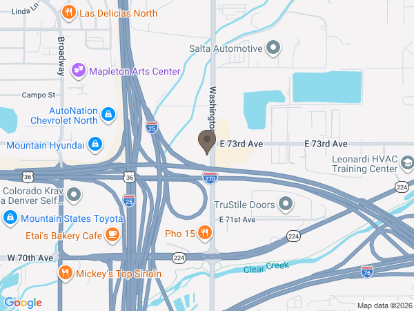 Map showing location of A Basic Cremation & Funeral Service