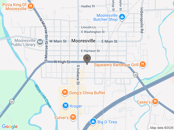 Map showing location of Carlisle-Branson Funeral Service & Crematory