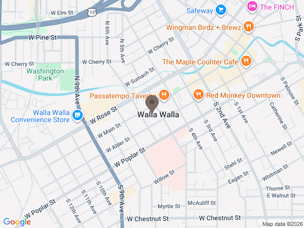 Map showing location of Herring Groseclose Funeral Home