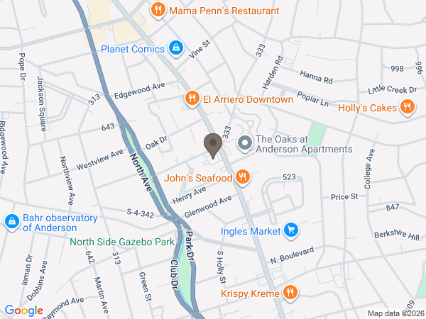 Map showing location of McDougald Funeral Home And Cremation