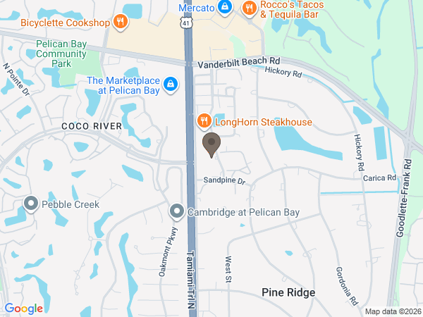 Map showing location of Baldwin Brothers: Naples