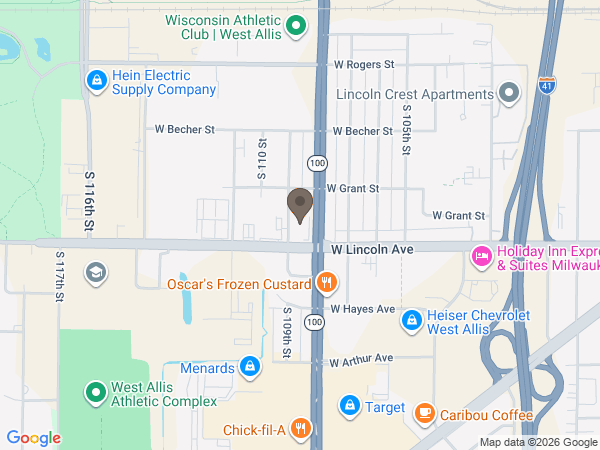 Map showing location of Preferred Care Cremation