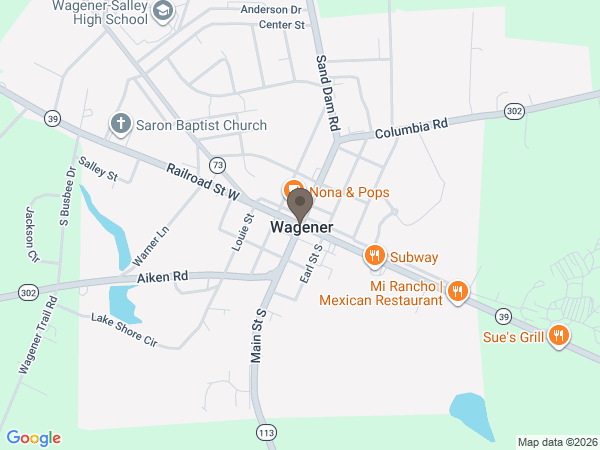 Map showing location of Blizzard Funeral Home and Cremation Services, Inc.