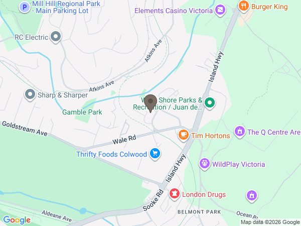 Map showing location of Care Funeral Services