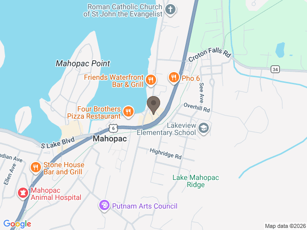 Map showing location of jjsmithfh.com