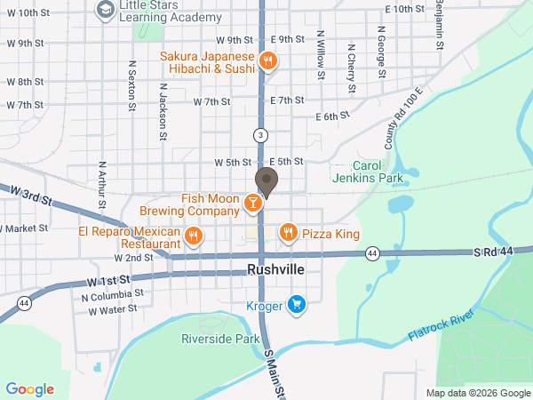 Map showing location of Moster Mortuary