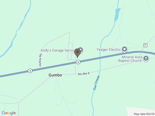Map showing location of Parkland Pet Cremation