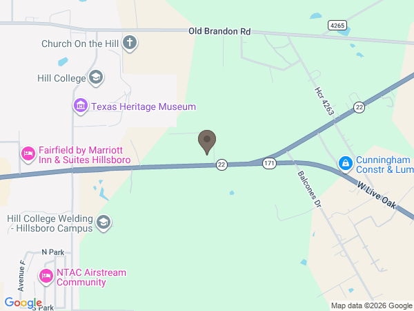 Map showing location of Marshall & Marshall Funeral Directors