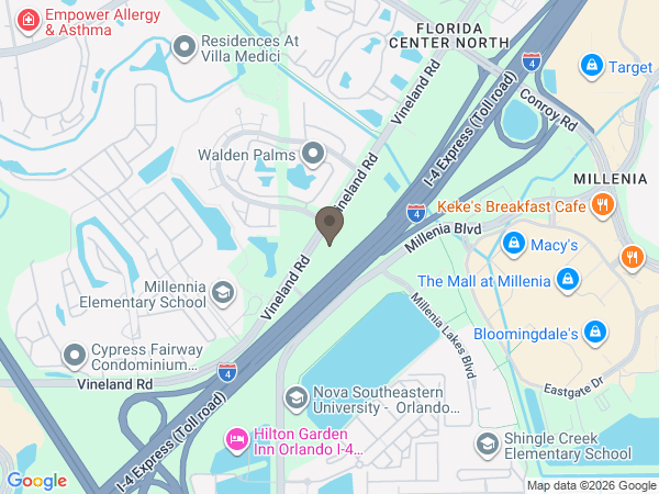 Map showing location of Foundation Partners Group