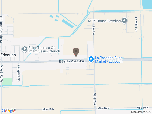 Map showing location of Serenity Funeral Chapels