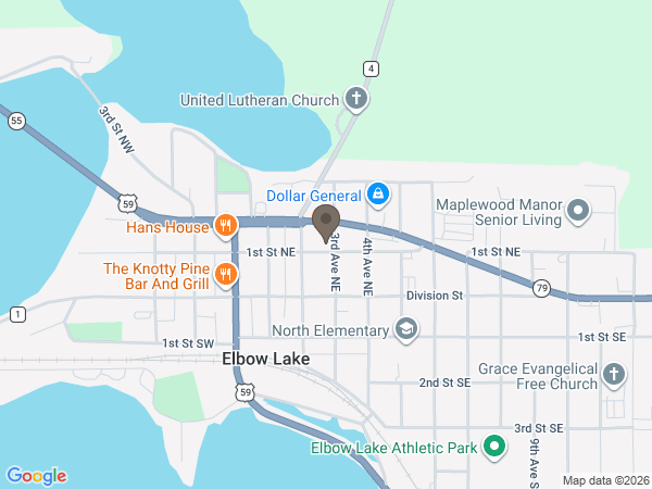 Map showing location of Erickson-Smith Funeral Home & Cremation Service