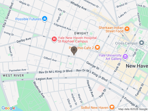 Map showing location of Robert E Shure Funeral Home