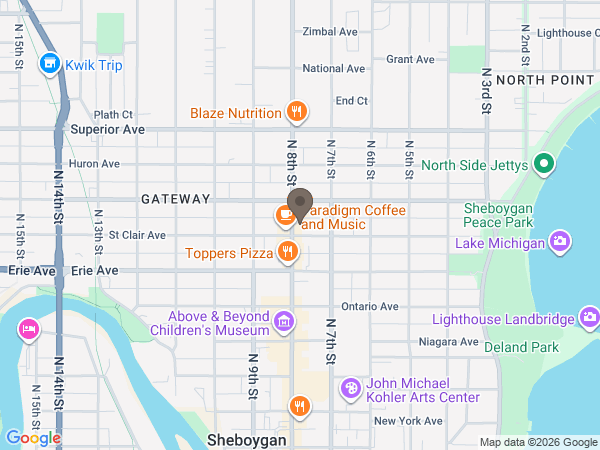 Map showing location of Ballhorn and Westview Chapels