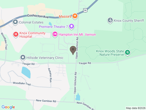 Map showing location of Snyder Funeral Homes: Lasater Chapel