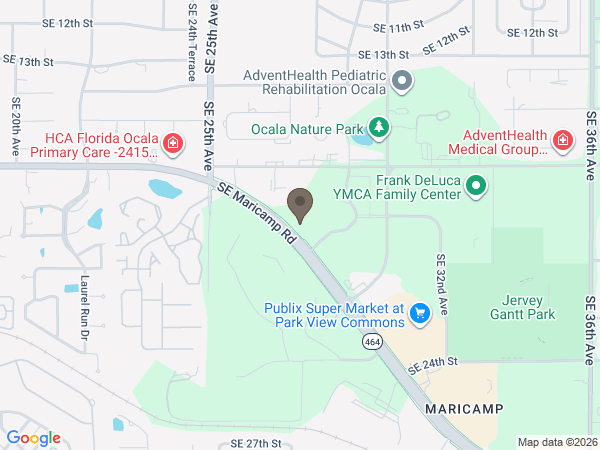 Map showing location of Roberts of Ocala: East Chapel