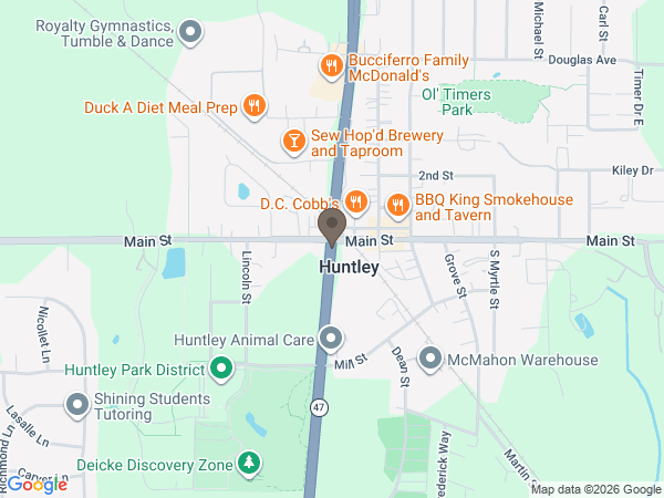 Map showing location of Defiore Funeral