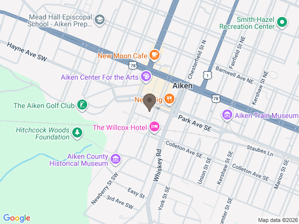 Map showing location of George Funeral Home & Cremation Center