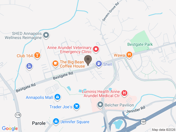 Map showing location of Lasting Tributes Cremation and Funeral Care