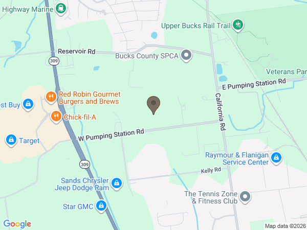 Map showing location of Naugle Funeral and Cremation Service