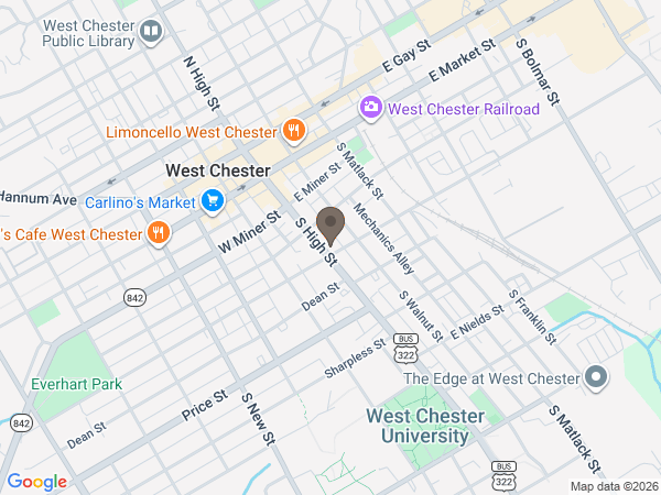 Map showing location of Founds-Feryo Cremation and Burial Services, LLC.