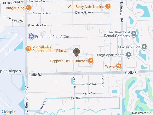 Map showing location of Legacy Options Funeral and Cremation Services: Naples