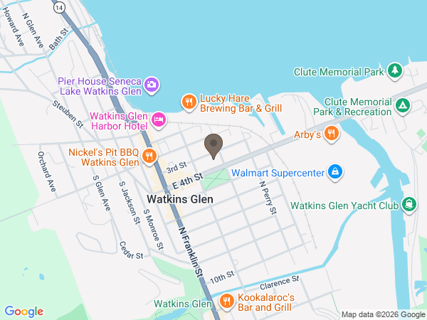 Map showing location of Royce-Chedzoy Funeral Home,