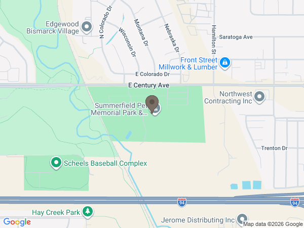 Map showing location of Summerfield Pet Memorial Park & Crematory