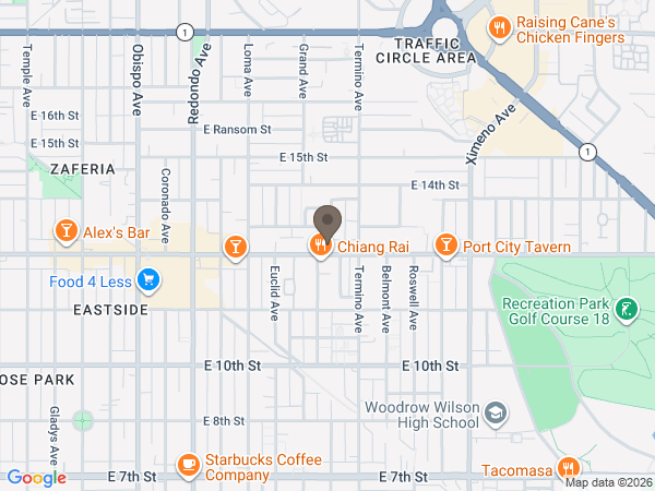 Map showing location of McKenzie Mortuary Services