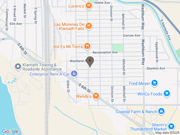 Map showing location of Cascade Cremation & Burial