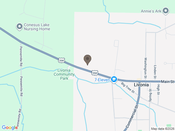 Map showing location of Kevin W. Dougherty Funeral Home