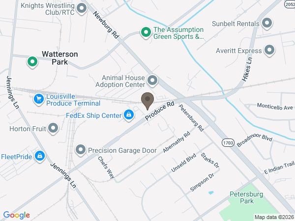 Map showing location of Ties