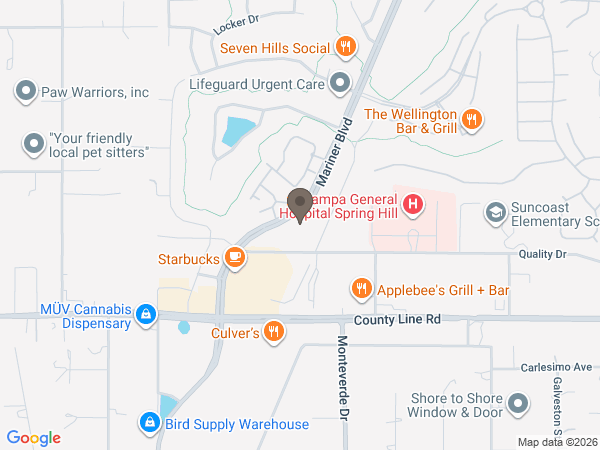 Map showing location of Brewer & Sons - Seven Hills Chapel