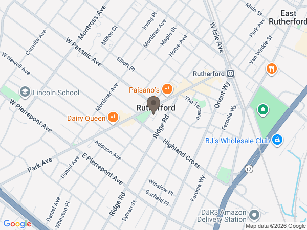 Map showing location of Calhoun-Mania Funeral Home