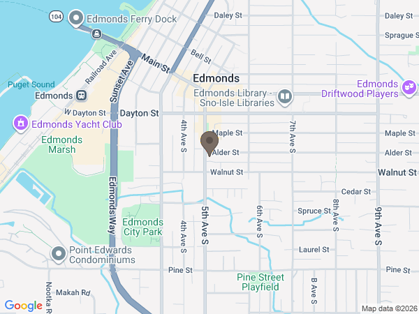 Map showing location of Beck's Tribute Center