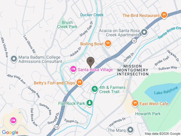 Map showing location of Lafferty & Smith Colonial Chapel