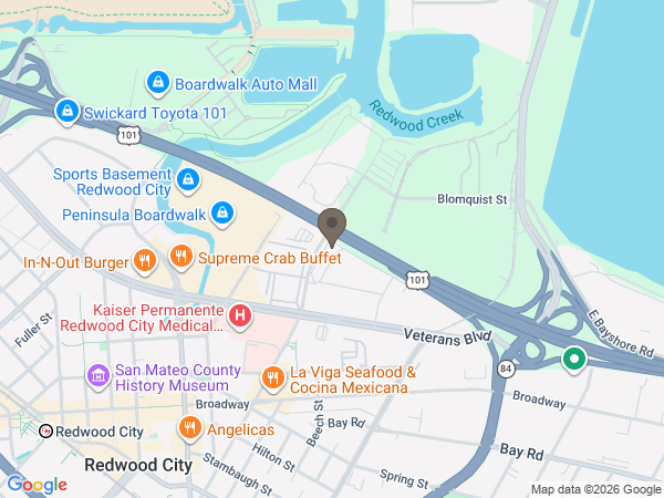 Map showing location of A Direct Cremation