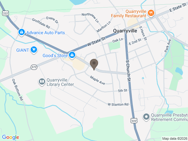 Map showing location of Dewald Funeral & Cremation Services