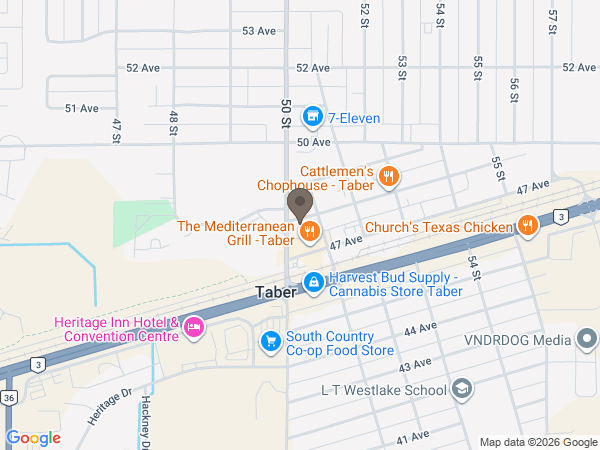 Map showing location of Southland Funeral Chapel