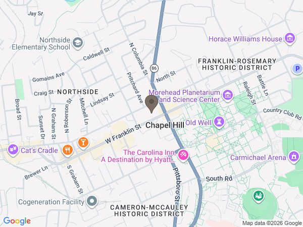 Map showing location of Walkers Funeral Service
