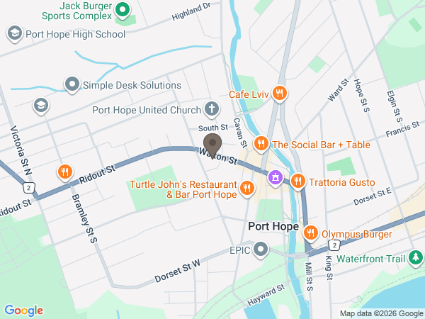 Map showing location of Ross Funeral Chapel Limited