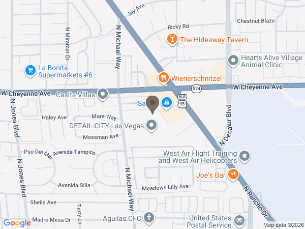 Map showing location of Green Farewells, LLC