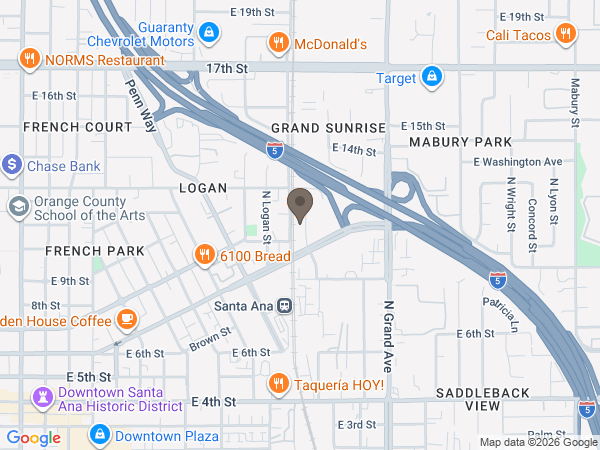 Map showing location of Macera  Crematory