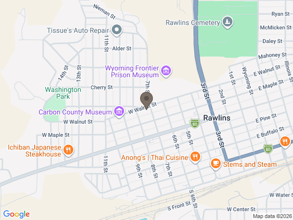 Map showing location of CASADA Funeral Home