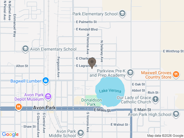 Map showing location of Stephenson-Nelson Funeral Home