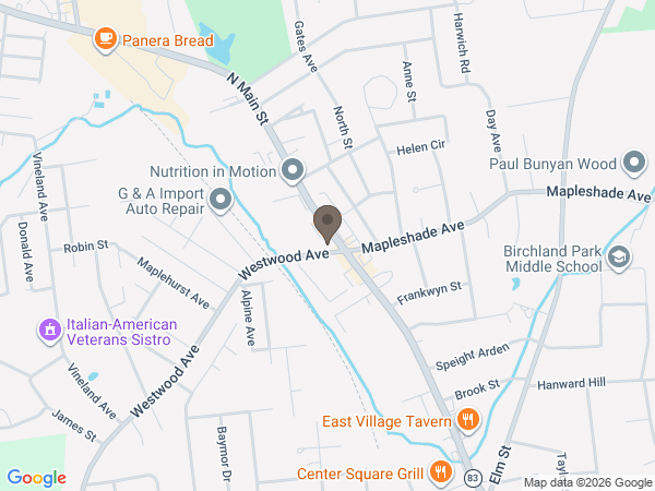 Map showing location of Forastiere Family Funeral & Cremation